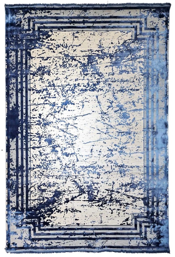 Blue Modern Rug