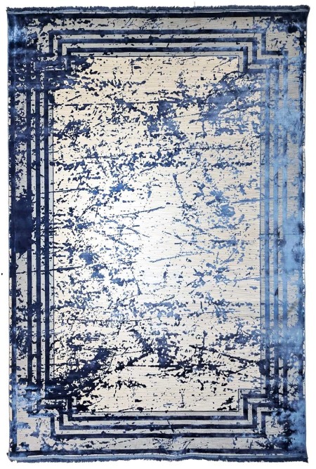 Blue Modern Rug