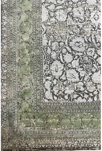 Modern Green/Grey Rug 2