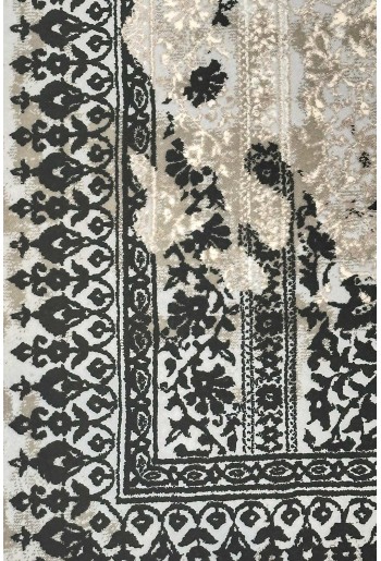 Modern Black/Grey Rug 2