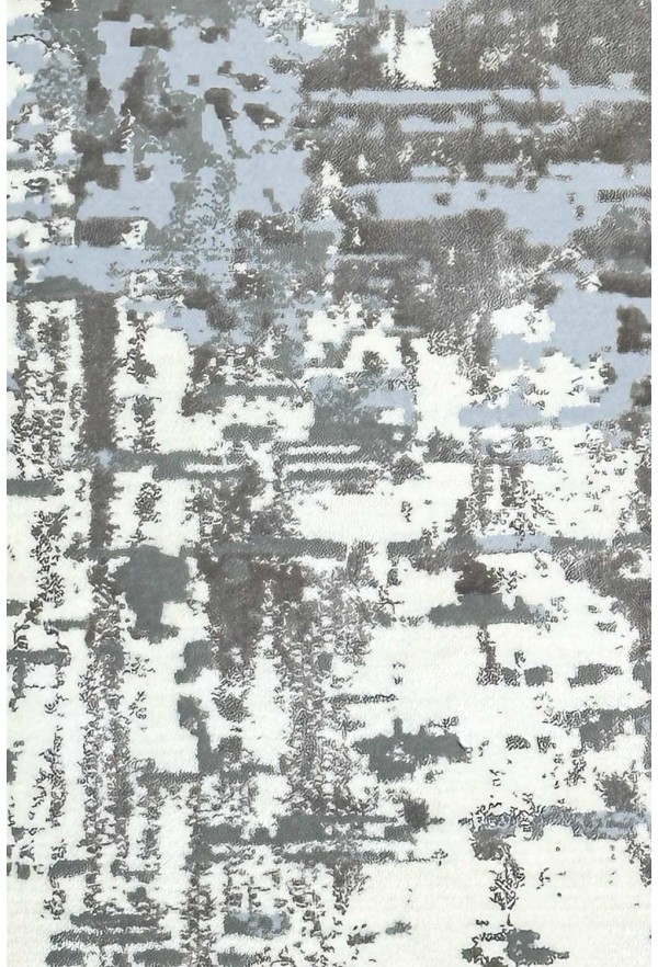 Modern Grey/White Rug