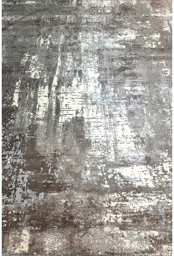 Modern Grey/White Rug